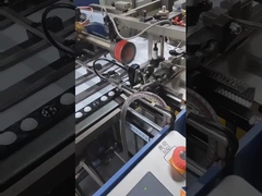 AOQI 12 Parallelfalte Papierfaltenmaschine zum Falten von Flugblättern mit Stapler