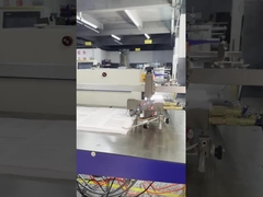 Hochgeschwindigkeits-Papierfalzmaschine A4 mit Kreuzfalz