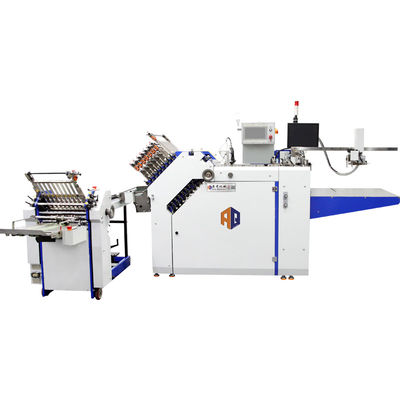600mm Breiten-pharmazeutische Broschüren-Falten-Maschine mit automatischer Zufuhr