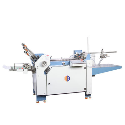 6 Schnallen-Platten-Broschüren-Papier-Falten-Maschine mit automatischer Saugpapierzufuhr