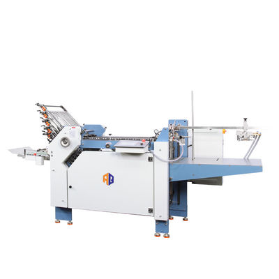10 faltende Papiermaschine der Schnallen-Platten-A4 mit Hochleistungs-Zufuhr