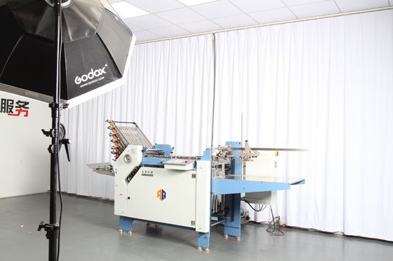 480mm industrielle faltende Papiermaschine A3 mit der 12 Schnallen-Platte
