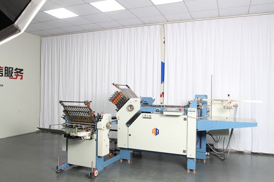 Automatische Hochgeschwindigkeits-Falten-Maschinen-Breite 480mm des Papier-A3 für Druckindustrie