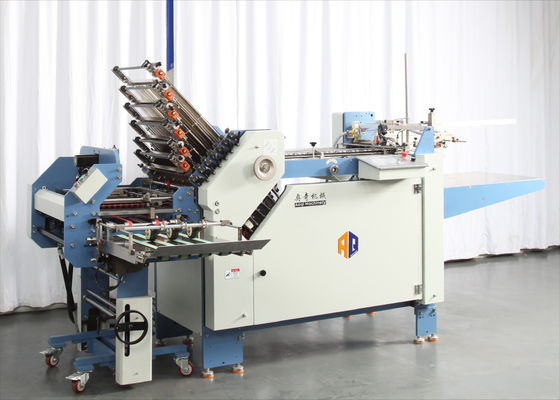 Schnalle 12 überziehen automatische faltende Papiermaschine mit Papierstau-Warnung