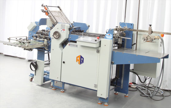 Max Speed 180m/minimales Kreuz falten faltende Papiermaschine für Kosmetik-Druckindustrie