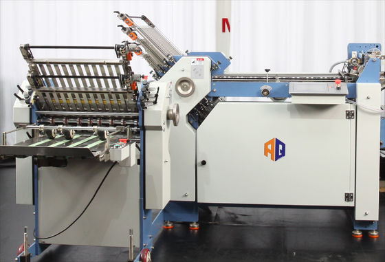 Der Gang, der Kreuz fährt, falten faltende Papiermaschine mit Schnallen-Platte 480mm Breiten-6