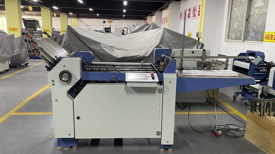 Vollautomatische A3 faltende Papierenergie der Maschinen-380V für Druckindustrie