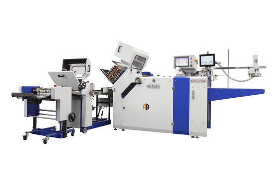 Schnelle Großformat-Faltmaschine für Papier 70*120mm 300gm Für Anleitungen