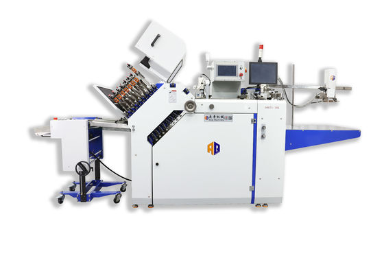 600 mm Breite Pharmazeutische Flugblatt Papier Falte Maschine mit CCD Kamera Inspektion