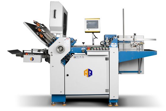 Automatische Papierfaltenmaschine Breite 480 mm Industrieblattmappe 380 V