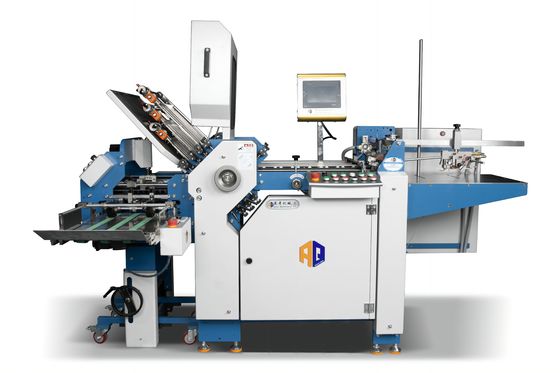 Automatische Broschüre Papier Broschüre Klappmaschine Papier Kreuzschlaggeräte