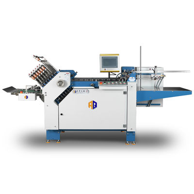 200 m/min 14 Schnalle-Platten Handelspapier-Faltmaschine mit Stapelfütterung