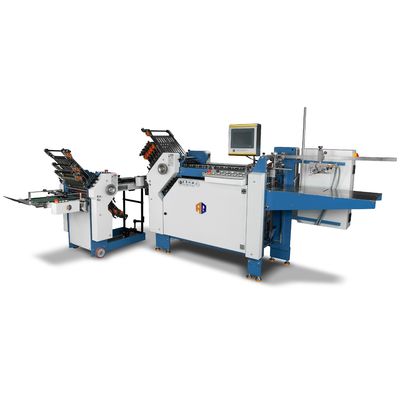 Effizienz Hochgeschwindigkeits-A3 Blatt-Briefblatt-Kreuz-Faltmaschine für die Druckerei