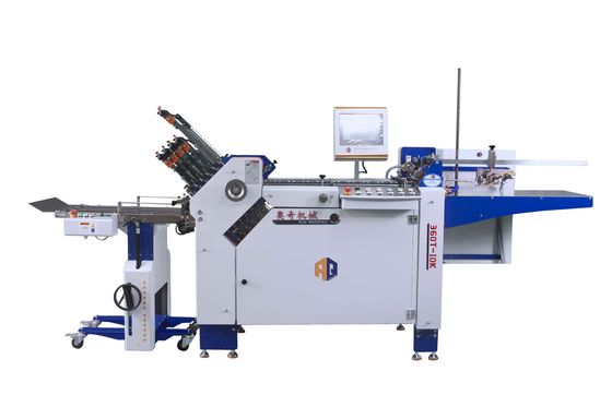 Hochwertige Papierfaltenmaschine Papier Tri-Fold-Maschine für Mini-Anleitung Faltblatt