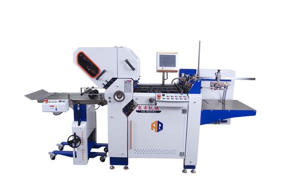 Automatische A3-Papiermappe für Flugblätter Papier faltende Maschine mit Schallhaube