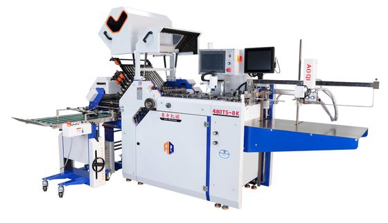 480 mm Faltmaschine für Industriepapier mit Kreuzmesser für gefaltetes Buch