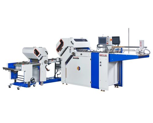 Großformat 600*1000mm AOQI Papierfaltenmaschine mit Querfalte für die Druckindustrie