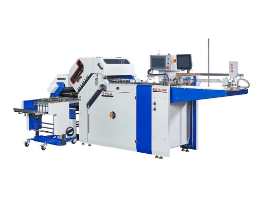 Großformat-Pharmazeutische Inserts Ordnungsmaschine mit Kreuzmesser Ordnungsbroschüre Papier Faltenmaschine