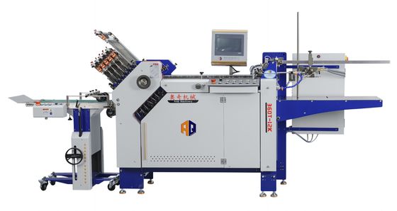12 Taschen A4 Papier Falzmaschine Automatische Falzmaschine für Broschüren & Handbücher